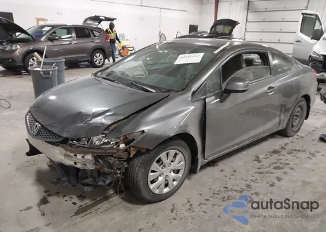 2012 Honda Civic Lx z USA, uszkodzony, nr VIN 2HGFG3B54CH536595